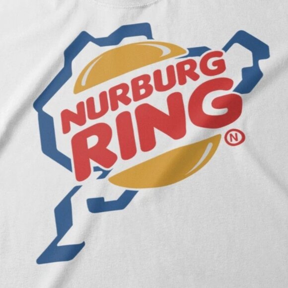 Nurburgring Burger T-Shirt Biker Motorcycle Car Enthusiast 172 - Picture 2 of 5